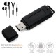 Reportofon cu Activare Vocala ascuns in Stick USB, 16Gb-1128, 26 de ore autonomie, Ultra-Profesional, Casti, MAA-V16Gb